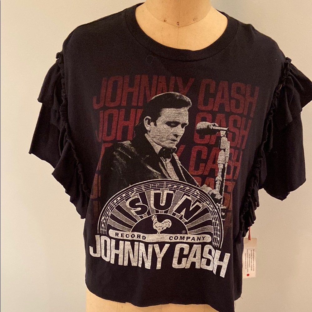 Man in Black Johnny Cash one of a kind designer t-shirt